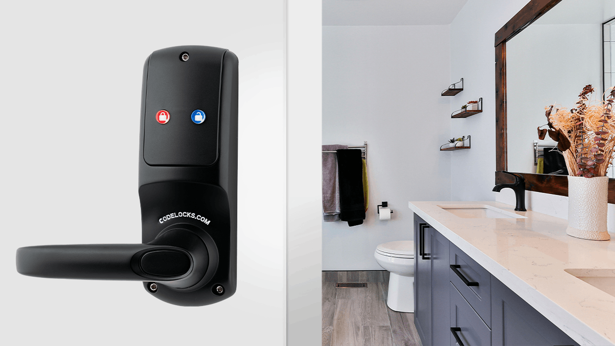 Codelocks extends CL5000 electronic lock with Do Not Disturb range