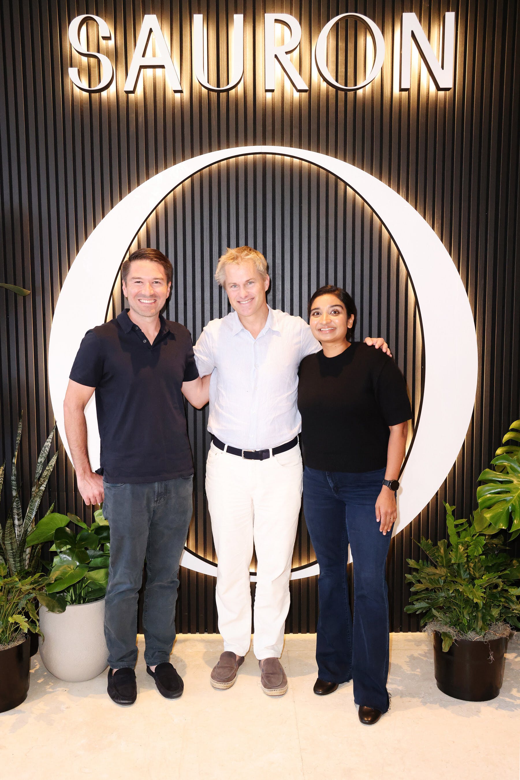 Sauron co-founders Jack Abraham, Kevin Hartz and Vasu Raman