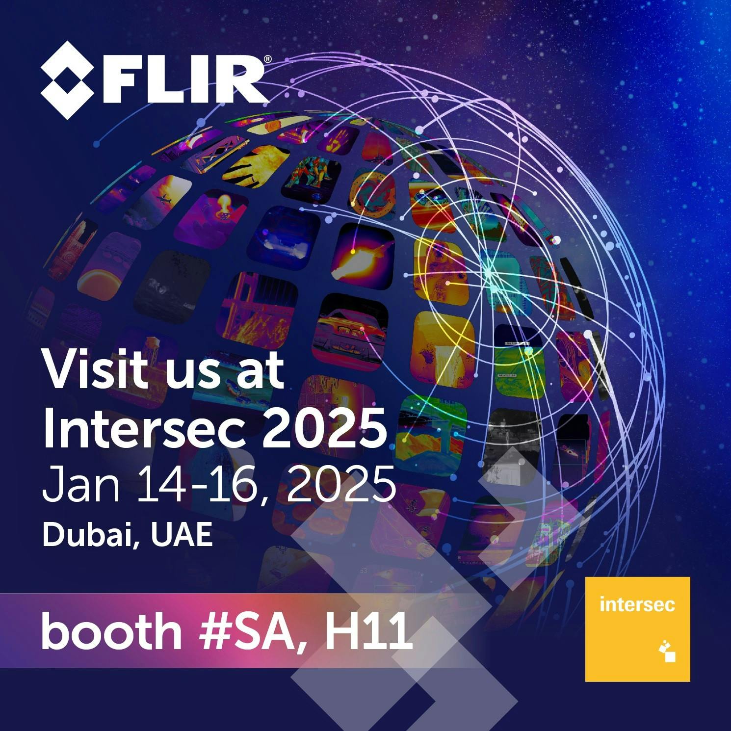 FLIR focuses on surveilling demanding environments at Intersec 2025