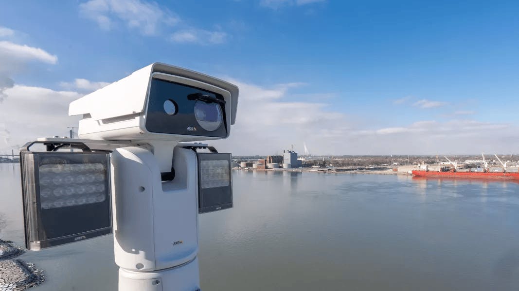 Windsor Port Authority strengthens U.S.-Canada border waterway safety and security with Axis Communications