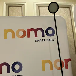 Nomo's millimeter wave device was on display in a demo unit within its suite at CES 2025. Nomo's millimeter wave device was on display in a demo unit within its suite at CES 2025.