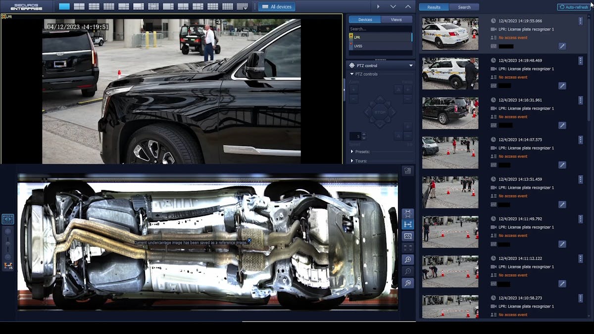 ISS worked with the Port Authority to demonstrate how its SecurOS UVSS (Under Vehicle Surveillance System) could improve the current screening process for vehicles entering the World Trade Center.