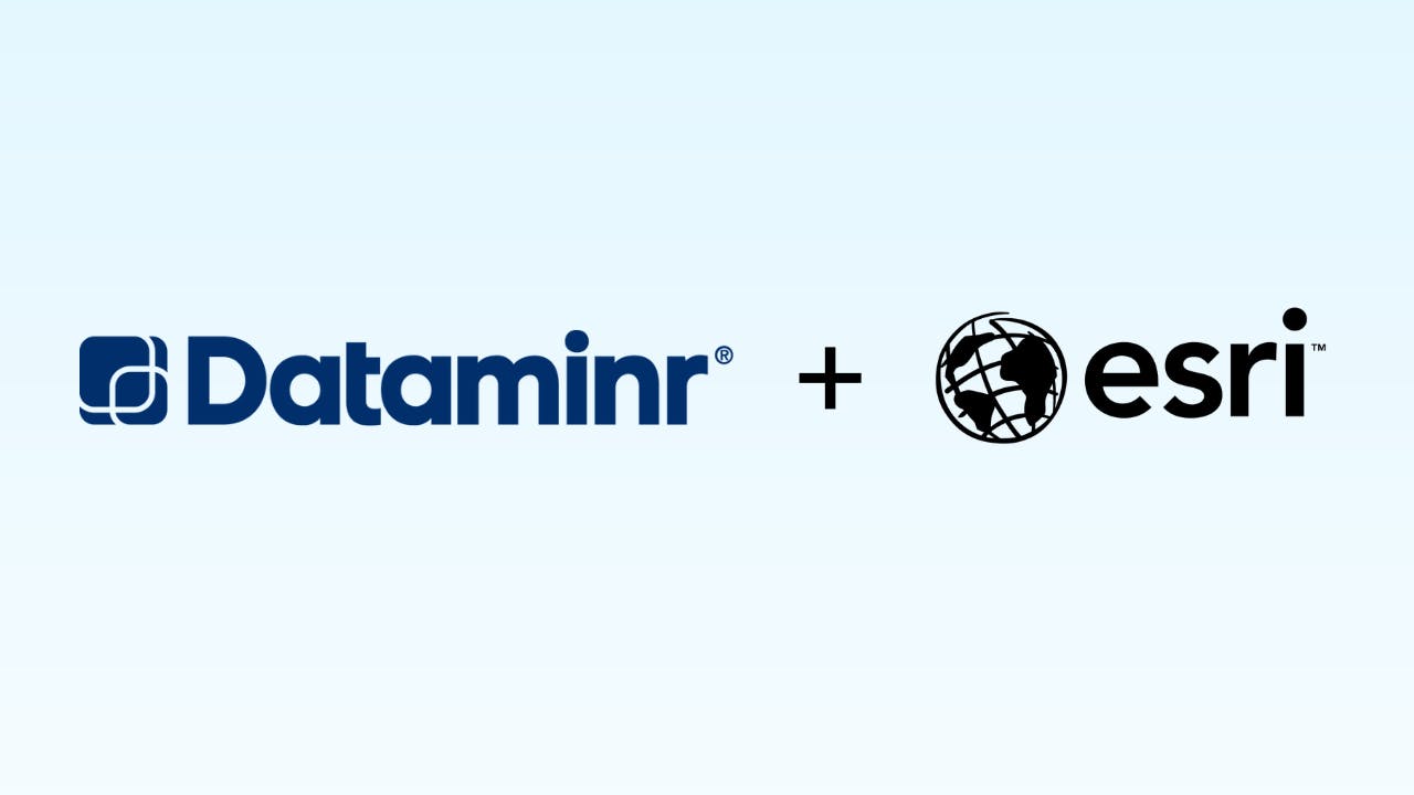 Dataminr and Esri expand partnership to bolster location intelligence with real-time event detection