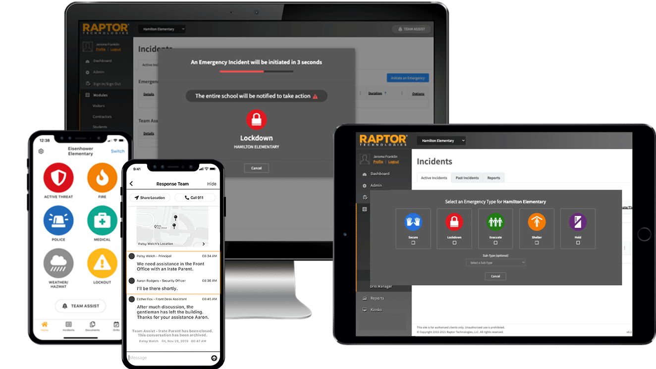 Raptor Technologies redefines school safety with Raptor Badge Alert