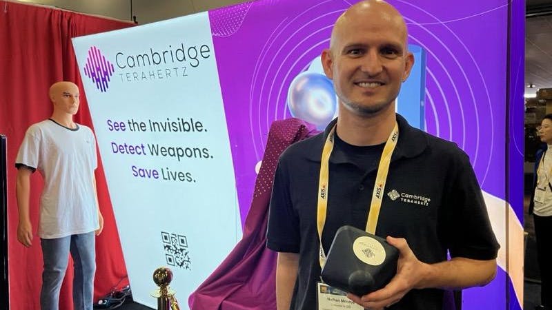 Cambridge Terahertz CEO and Founder Nathan Monroe