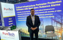 PureTech Systems Founder and President Larry Bowe at the company's 2025 ISC West booth #7055. PureTech Systems Founder and President Larry Bowe at the company's 2025 ISC West booth #7055.