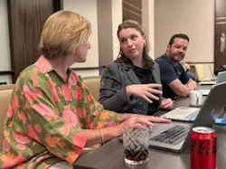 Alaina Meyer, center, exemplifies strategic and visionary leadership. Her ability to drive growth and innovation, while fostering a culture of integrity and excellence, has been pivotal in the company's success. Alaina Meyer, center, exemplifies strategic and visionary leadership. Her ability to drive growth and innovation, while fostering a culture of integrity and excellence, has been pivotal in the company's success.