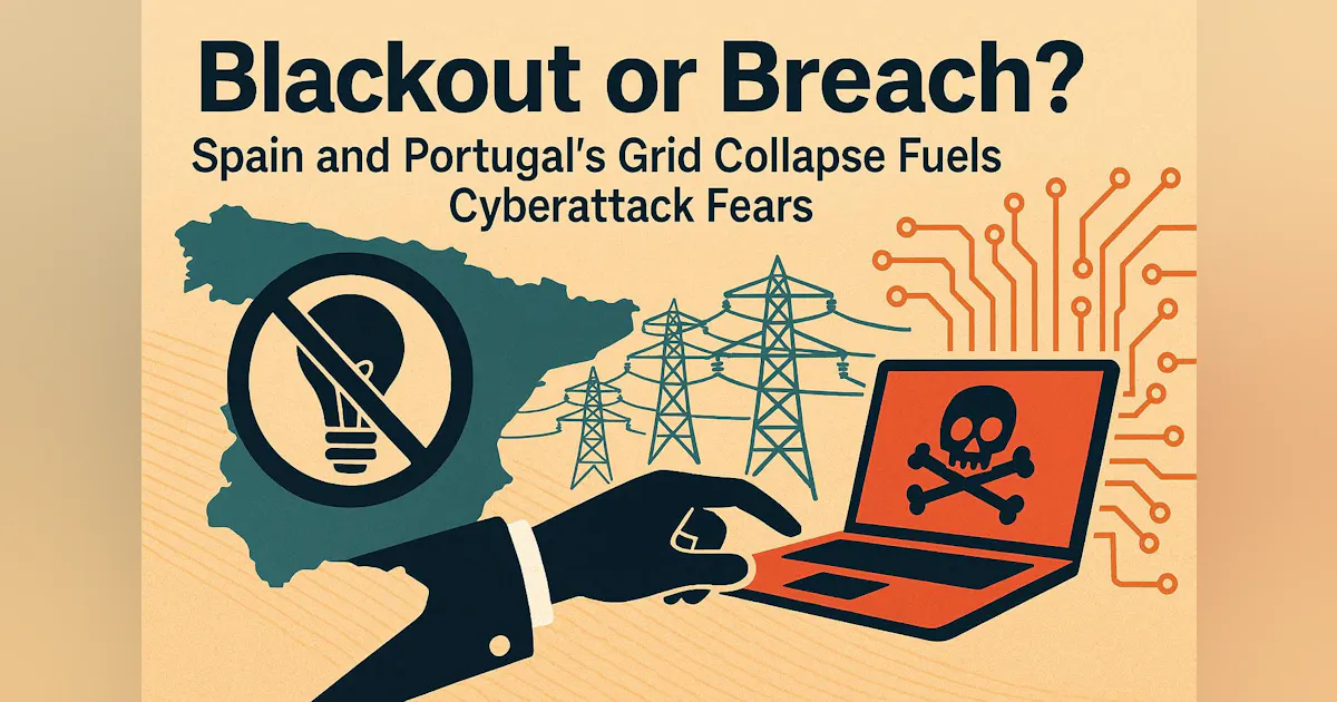 Blackout or breach? Spain and Portugal’s grid collapse fuels ...