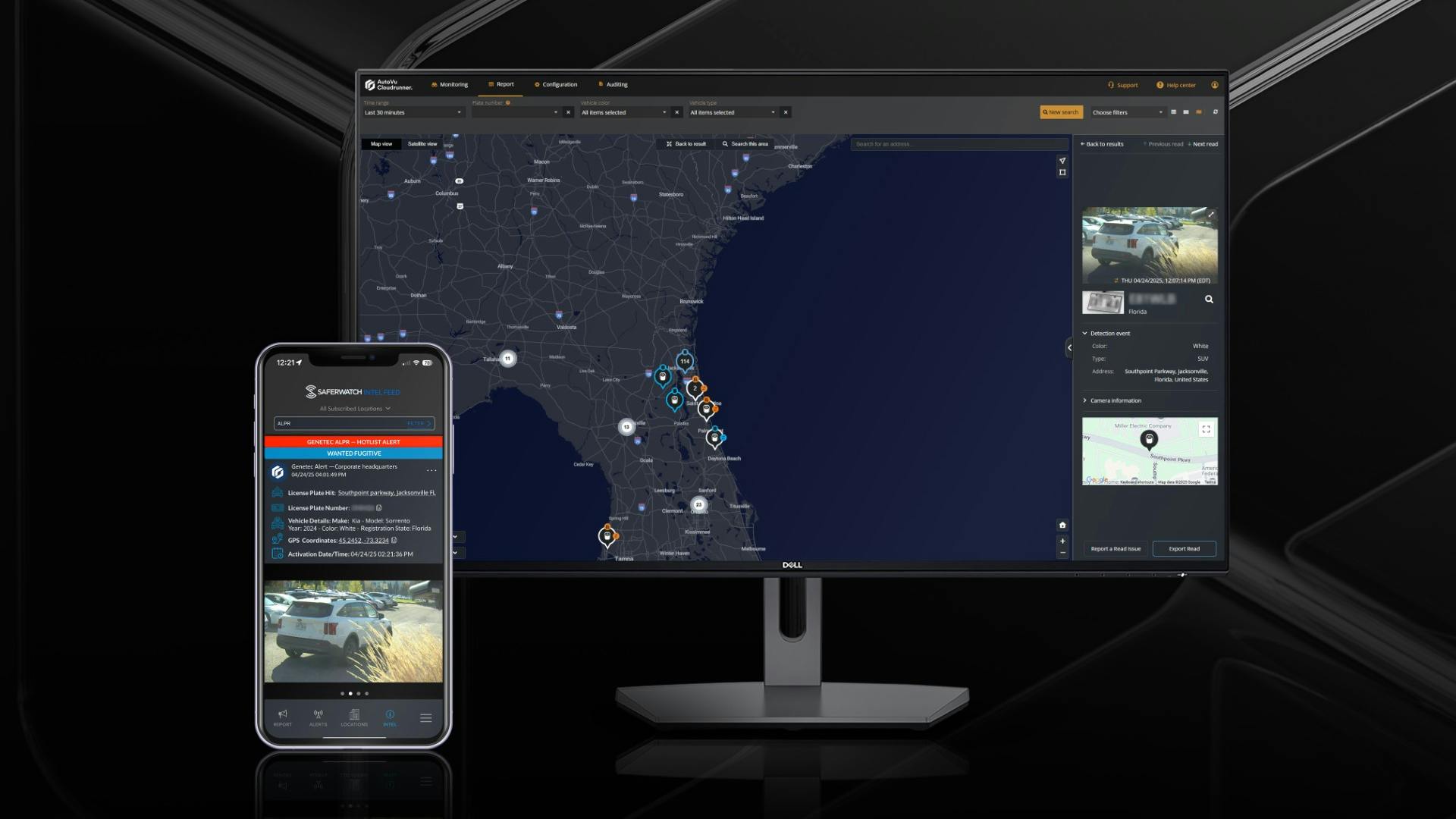 Genetec and SaferWatch bring real-time vehicle intelligence to public safety agencies