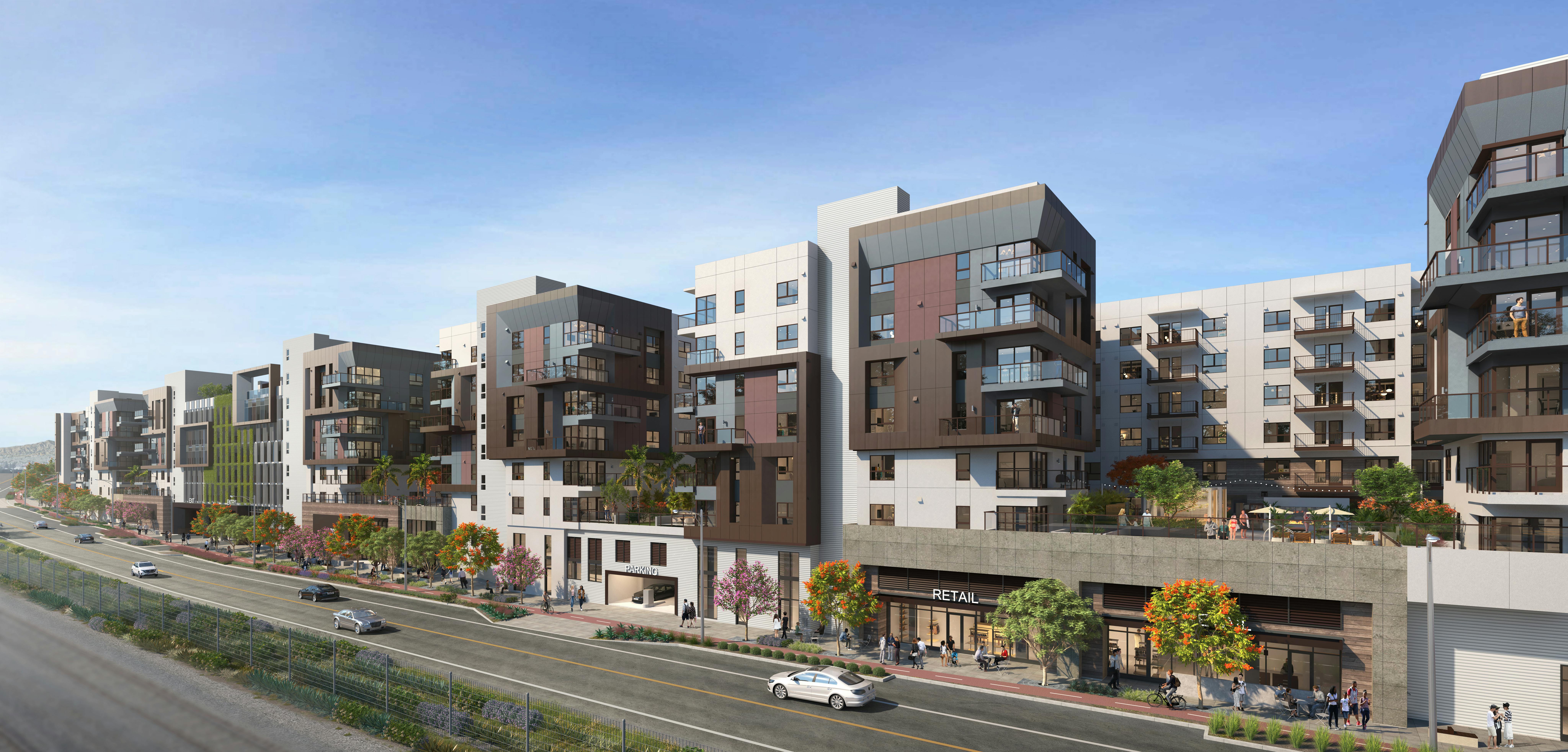 Intro Burbank is a multifamily property consisting of two eight-story residential buildings and a variety of luxury amenities.