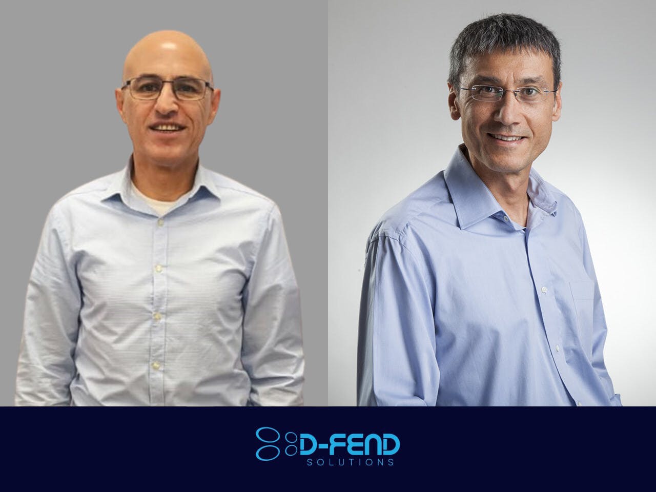 D-Fend Solutions appoints Uri Nisani (L) Vice President, R&D, and Pini Gvili (R) Vice President