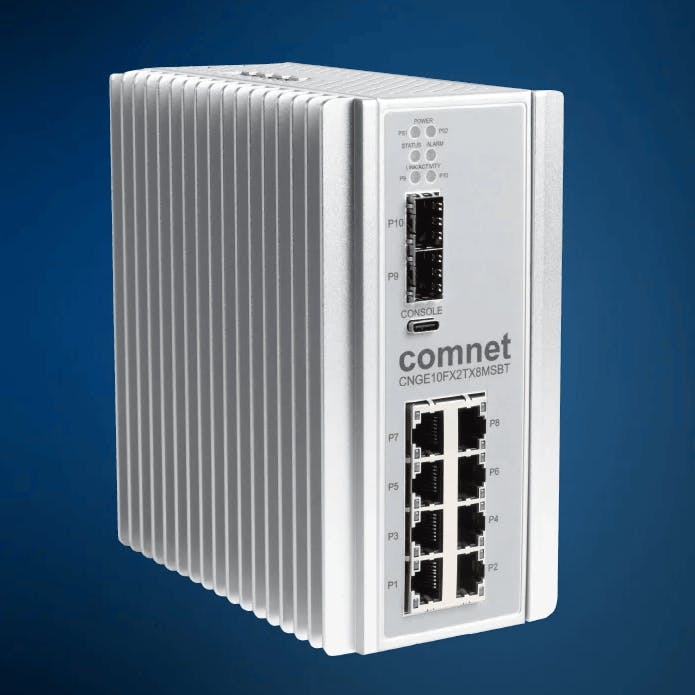 Comnet 720W Industrial PoE Switch