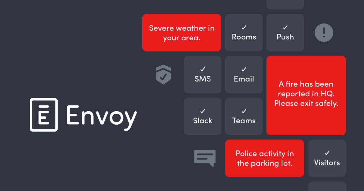 Envoy Boosts Workplace Safety with new Emergency Notification Capabilities