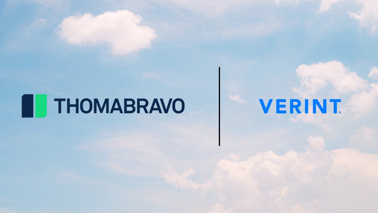 Verint to be Acquired by Thoma Bravo in $2B All-Cash Deal