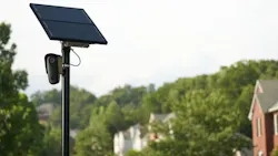 A license plate reader from Flock Safety. A license plate reader from Flock Safety.