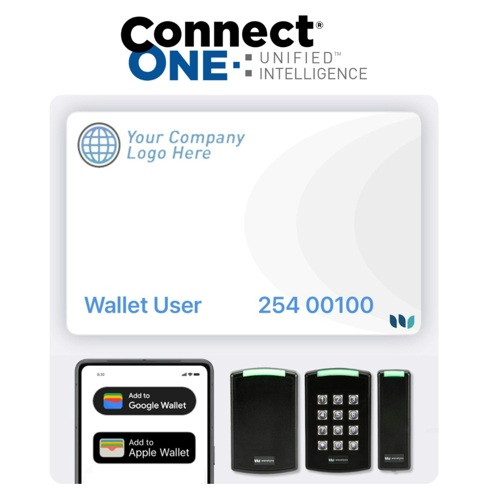 Connect ONE NFC Wallet Card