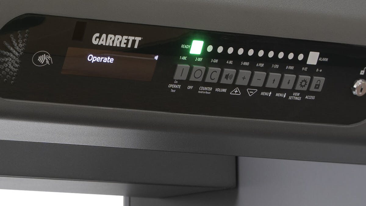Garrett Paragon Walk-Through Metal Detector Earns ECAC 2.1 Certification