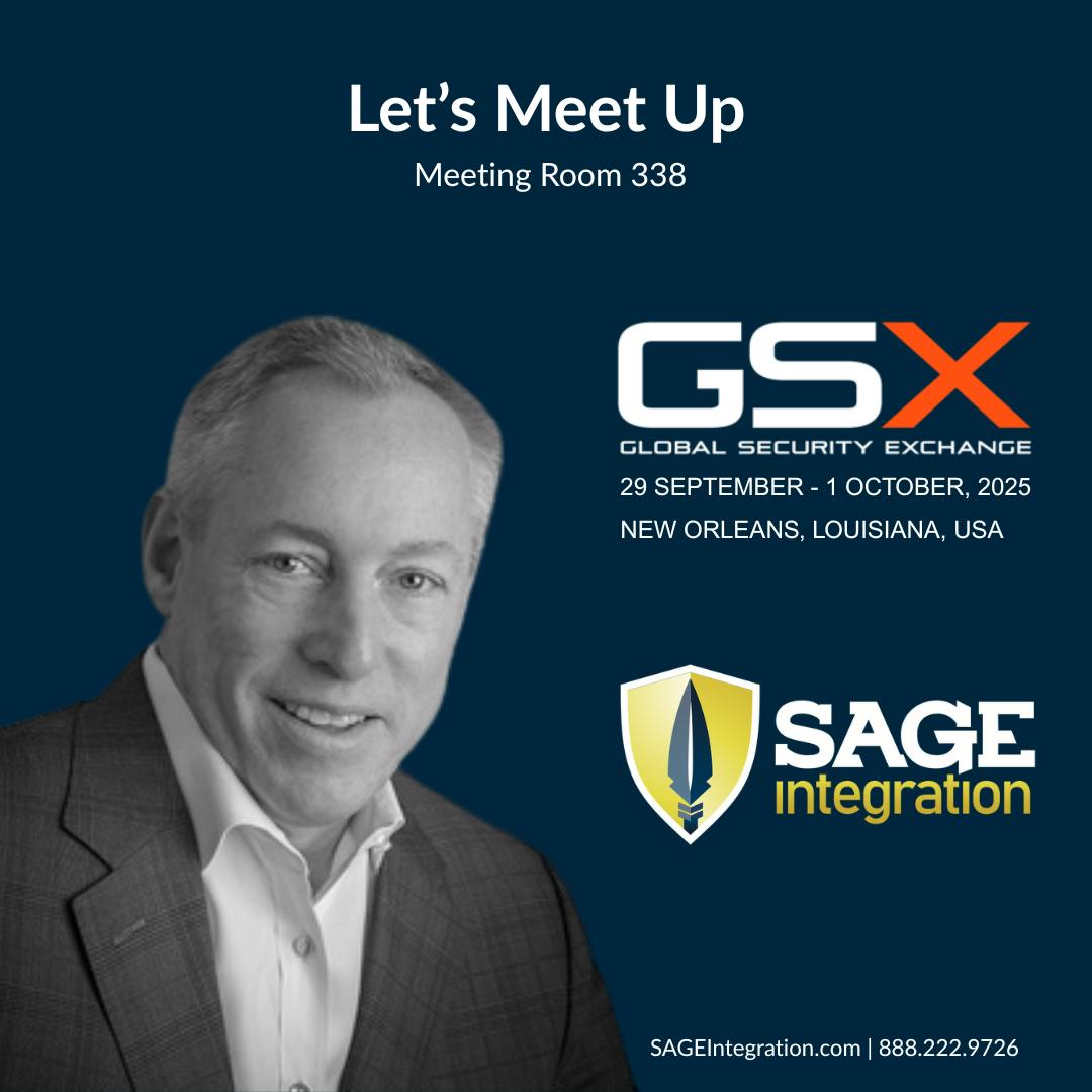 SAGE Integration to Host Meeting Room at GSX 2025 in New Orleans