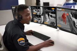 A SimpliSafe live monitoring agent provides real-time visual verification and voice intervention to help deter intrusions before they occur. A SimpliSafe live monitoring agent provides real-time visual verification and voice intervention to help deter intrusions before they occur.