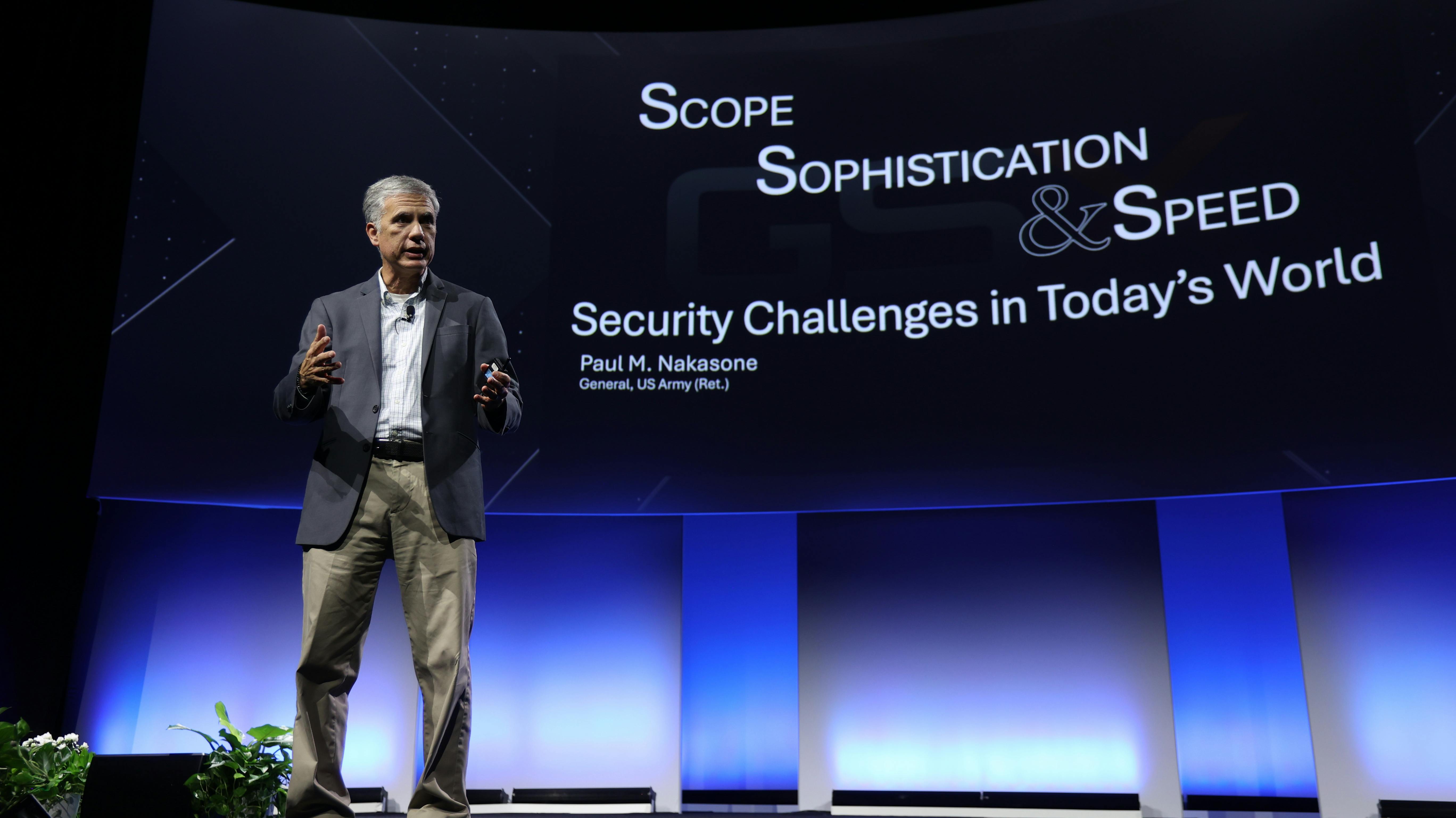 Paul Nakasone, a retired four-star U.S. Army General and former head of both the National Security Agency and U.S. Cyber Command, had a message for security professionals at GSX: Combine your technical fluency with ethical leadership.
