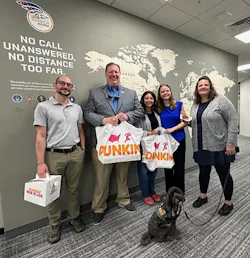 The Safeguards Consulting team visited the Rupert Huse Veteran Center in Greenville, S.C., with some tasty treats. The Safeguards Consulting team visited the Rupert Huse Veteran Center in Greenville, S.C., with some tasty treats.
