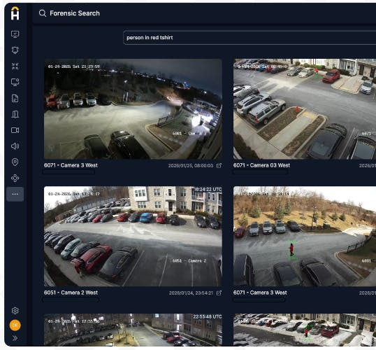 Hakimo&rsquo;s new forensic search capability enables security teams to quickly locate relevant moments across large volumes of recorded video during investigations.