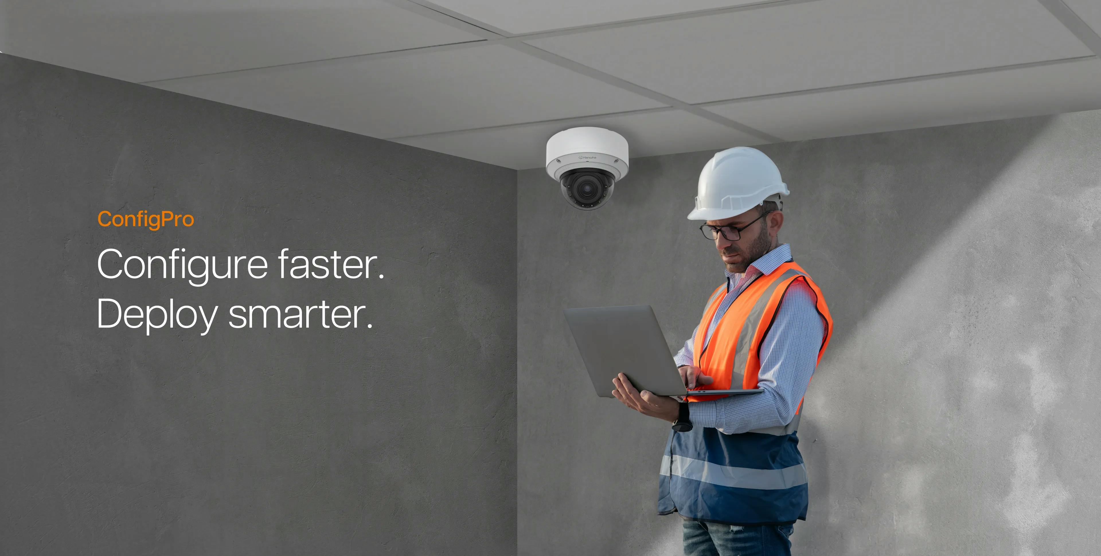 Hanwha Vision&rsquo;s ConfigPro enables faster configuration and smarter deployment of surveillance devices through centralized management for large-scale and multi-site installations.