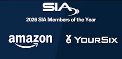 Amazon and YourSix will be recognized at The Advance for their leadership, active participation in SIA programs, and contributions to the security industry. Amazon and YourSix will be recognized at The Advance for their leadership, active participation in SIA programs, and contributions to the security industry.
