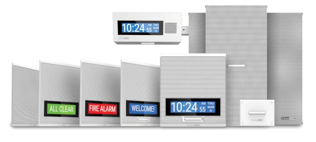 The AtlasIED IPX Series integrates audio and visual communication tools to support mass notification, emergency alerts and coordinated response across commercial security environments.