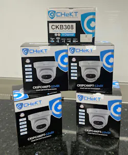 CHeKT showcases its cloud-native proactive video monitoring platform at ISC West 2026, highlighting real-time AI-driven threat detection, live video integration and automated deterrence capabilities. CHeKT showcases its cloud-native proactive video monitoring platform at ISC West 2026, highlighting real-time AI-driven threat detection, live video integration and automated deterrence capabilities.