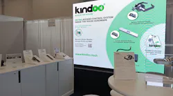Kindoo booth ready for the opening of ISC West 2026. Kindoo is a first-time exhibitor. Kindoo booth ready for the opening of ISC West 2026. Kindoo is a first-time exhibitor.
