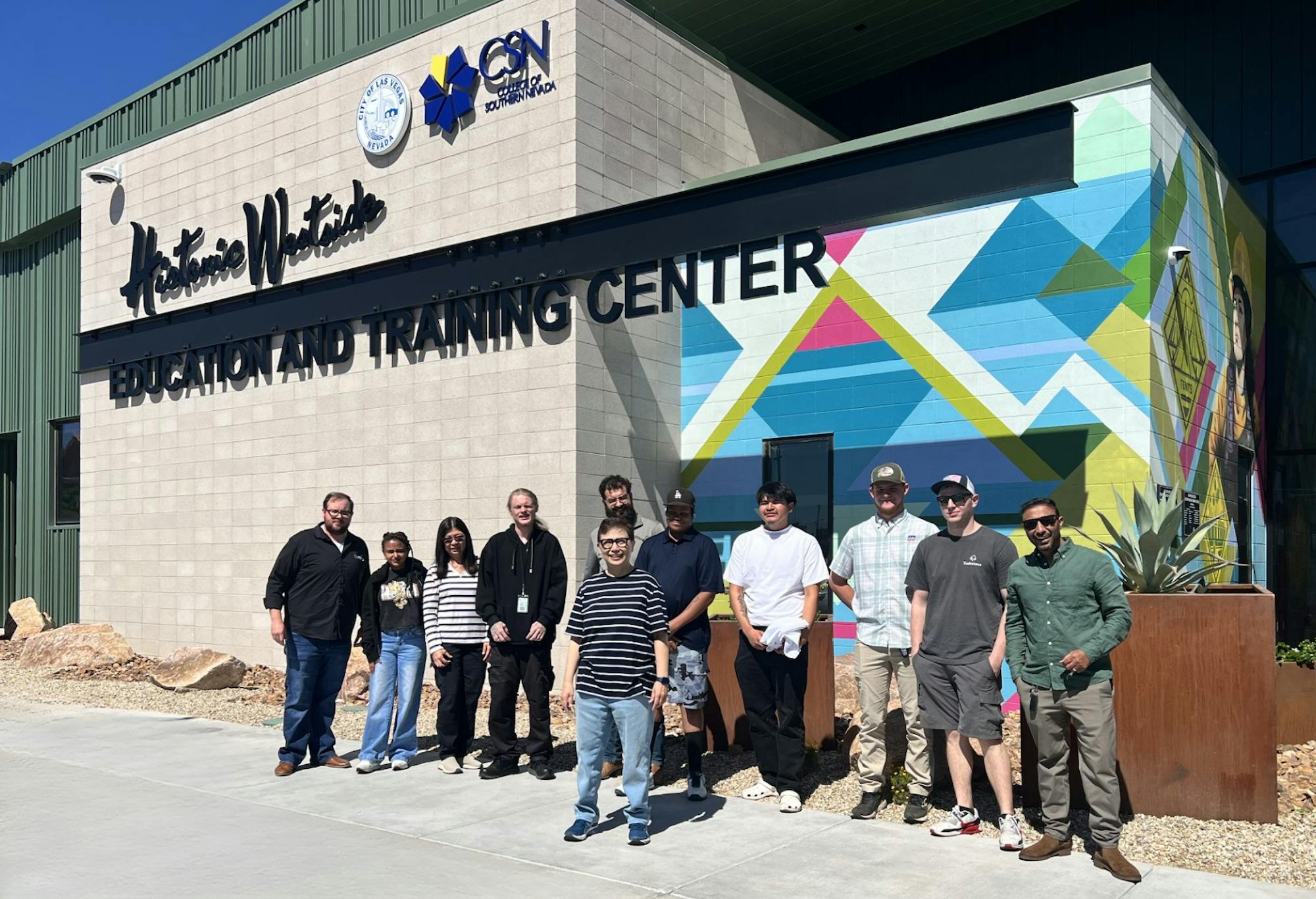 Scholarship recipients participate in hands-on security technology training as part of i-PRO Americas&rsquo; workforce development initiative.