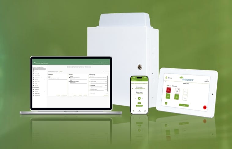 Inovonics showcases its new hybrid cloud-native Intrusion System at ISC West 2026.