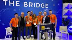 Members of the security industry gather on stage at The Bridge during ISC West 2026 to celebrate award winners and participants recognized by Mission 500. Members of the security industry gather on stage at The Bridge during ISC West 2026 to celebrate award winners and participants recognized by Mission 500.