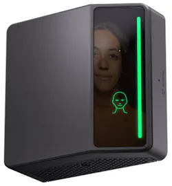 Alcatraz’s Rock access control device verifies identity at entry points using facial authentication designed to operate without storing biometric images. Alcatraz’s Rock access control device verifies identity at entry points using facial authentication designed to operate without storing biometric images.