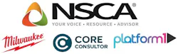 Milwaukee Tool, Core Consultor and Platform1 join NSCA programs aimed at strengthening field operations, service delivery and workforce development across the integration channel. Milwaukee Tool, Core Consultor and Platform1 join NSCA programs aimed at strengthening field operations, service delivery and workforce development across the integration channel.