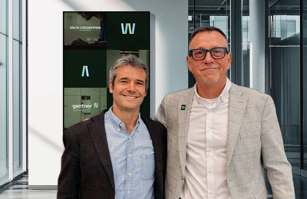 Vice President of Sales Growth Luis Saldana (left), and President of Salto Americas Bill Wood. SALTO WECOSYSTEM is consolidating its Americas operations under a unified regional structure as part of a broader push to align markets and support growth across the hemisphere.