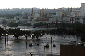 Flooding has cost an estimated $1 billion in damage in Cedar Rapids, Ia. alone.