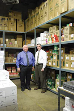 Lee Hartnett, left, and Tom O’Malley, have found continuously offering new options is key to success in both vending and OCS. Lee Hartnett, left, and Tom O’Malley, have found continuously offering new options is key to success in both vending and OCS.