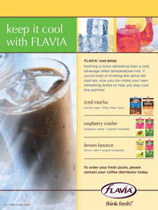 Mars Drinks North America offers Flavia iced drinks.