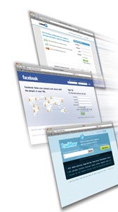 Social Media: information shared via social networking sites instead of traditional media outlets such as newspapers or television ads.