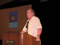 Archie Manning addresses the gathering. Archie Manning addresses the gathering.