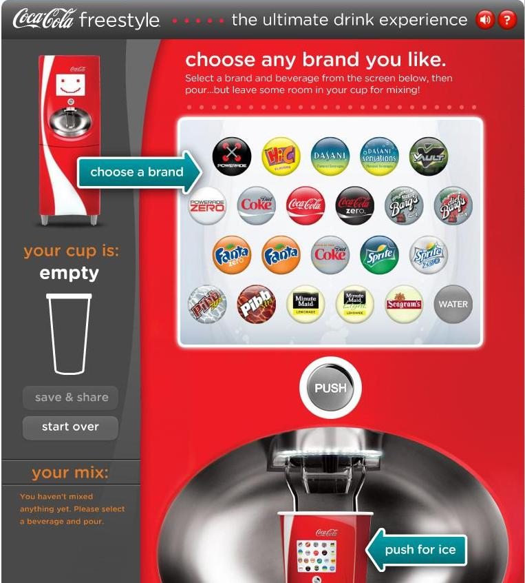 Coca-Cola Freestyle On Facebook