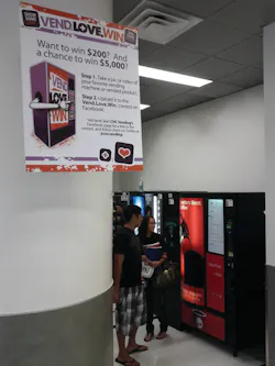 GNC Vending LLC in Houston, Texas has found the Vend.Love.Win Facebook materials helpful as customer relations tools at locations. GNC Vending LLC in Houston, Texas has found the Vend.Love.Win Facebook materials helpful as customer relations tools at locations.