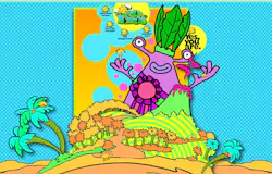 The anti-obesity program uses animation and an interactive website, www.TheIsleofSmile.com, to educate kids 7 to 10 about nutrition and exercise. The anti-obesity program uses animation and an interactive website, www.TheIsleofSmile.com, to educate kids 7 to 10 about nutrition and exercise.