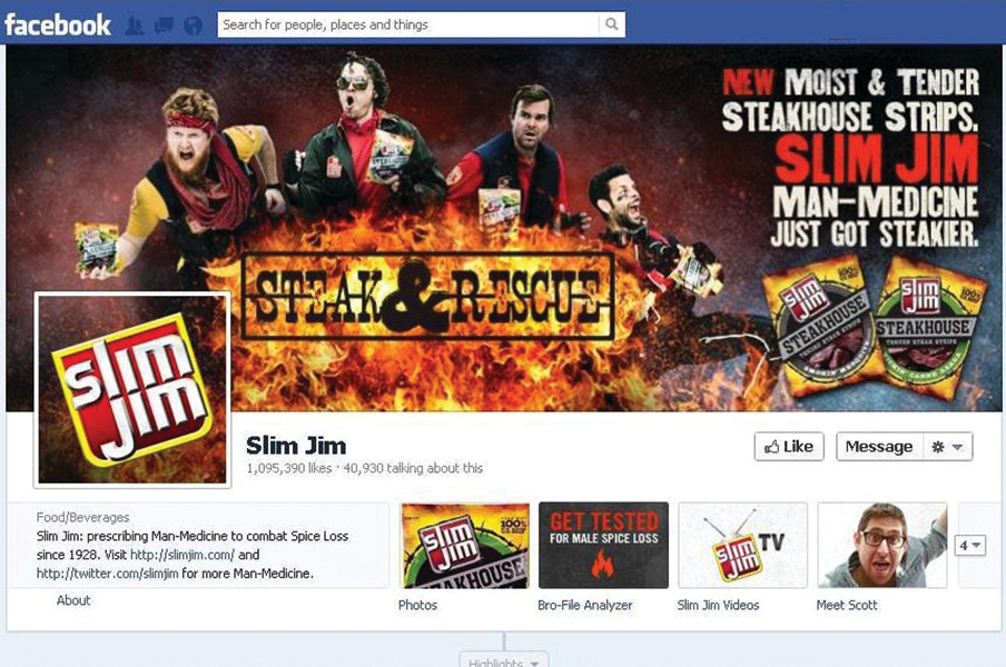 Slim Jim On Facebook