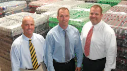 Partners Wade Stooks, left, Kevin Van Hazel and Chuck Walton have progressively moved to larger warehouses since starting the company from a garage. Partners Wade Stooks, left, Kevin Van Hazel and Chuck Walton have progressively moved to larger warehouses since starting the company from a garage.