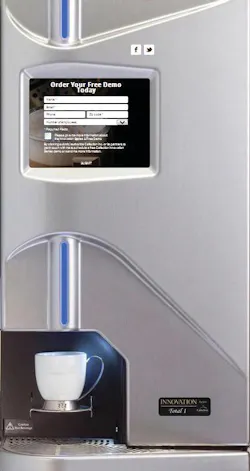 Cafection Touchscreen Brewer 10774675 Cafection Touchscreen Brewer 10774675