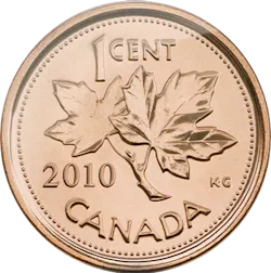 Canadian Penny Reverse 10847877 Canadian Penny Reverse 10847877