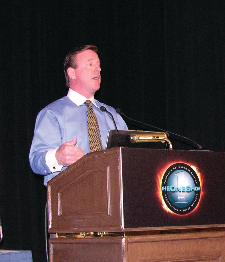 Mike Lawlor from USA Technologies reports cashless increases sales 23 percent in 12 months, including lifting the number of cash transactions at vending machines.